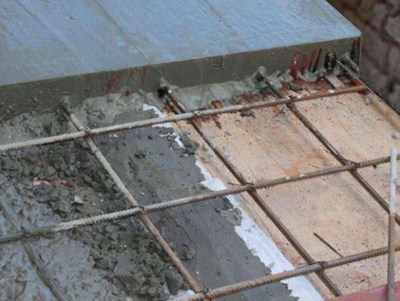 Фото заливки бетона слоями