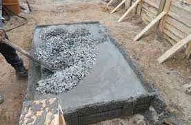 Фото смешивания бетона