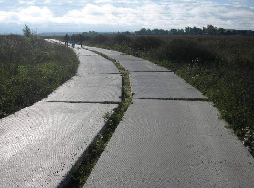 Фото готового подъезда для техники